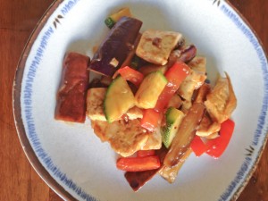 Tofu Stir Fry Plate