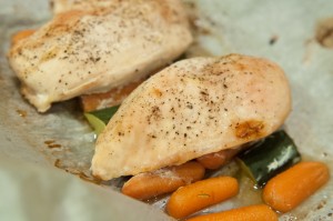 chicken en papillote