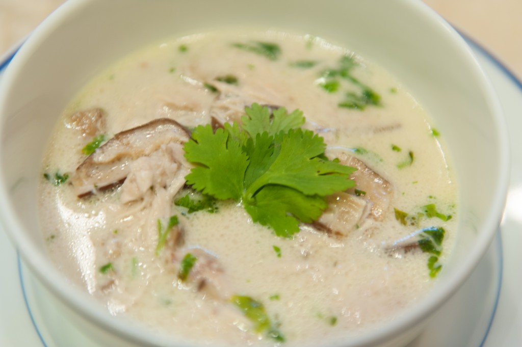 Thai Coconut Chicken Soup