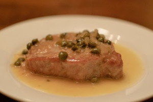 Pork Chop with Capers