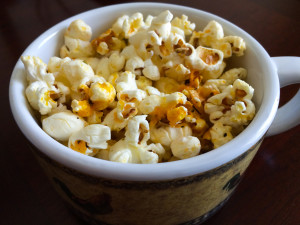 Sriracha Popcorn