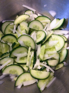 Sweet and Sour Cucumber Salad