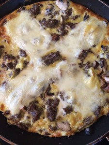 Sausage Mushroom Frittata