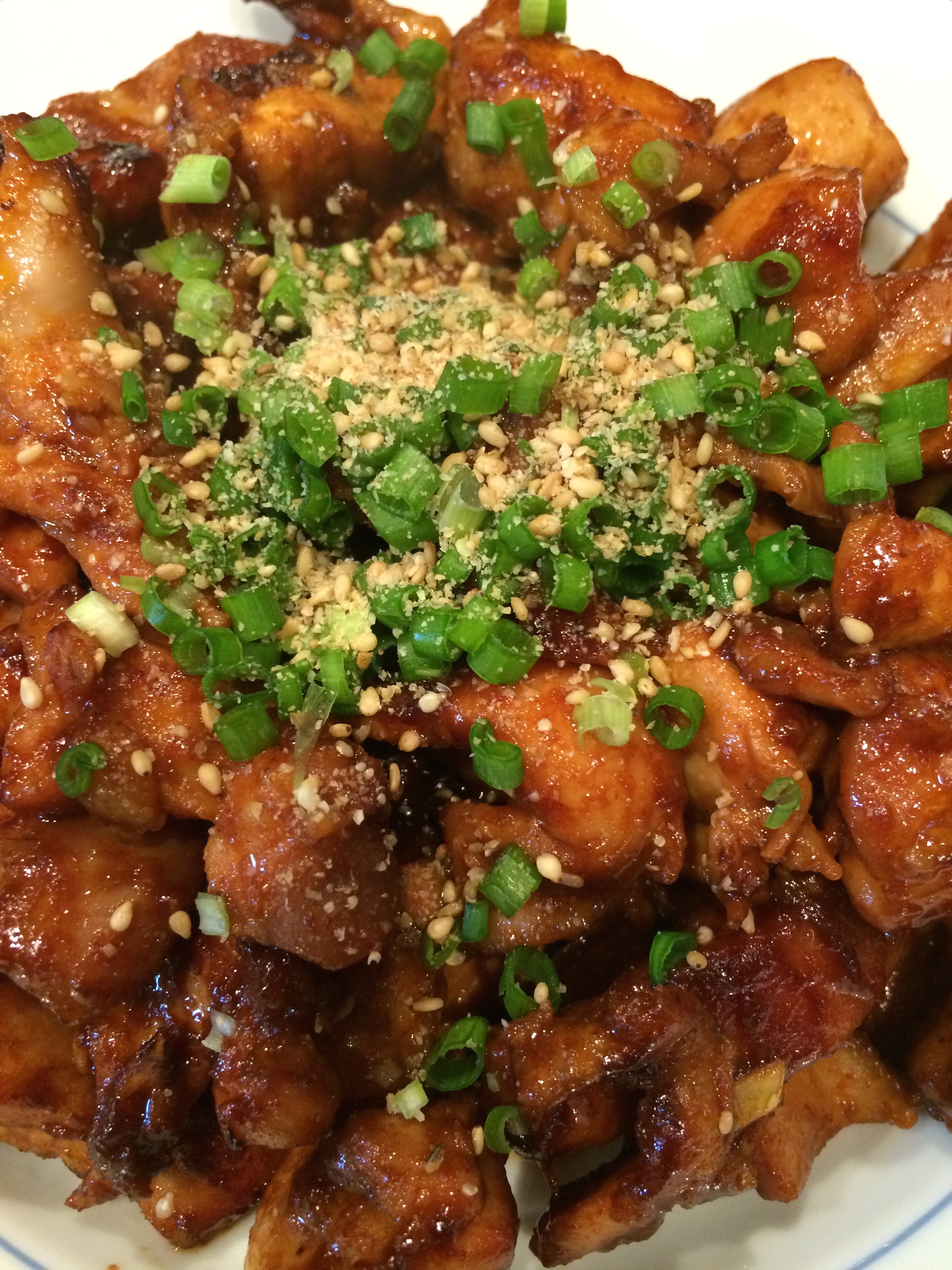 Korean Sweet And Spicy Chicken